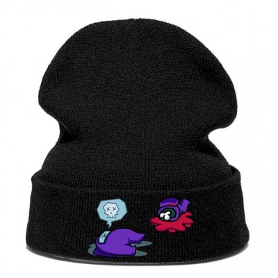 Зимна шапка AMONG US - Purple is dead!Where?